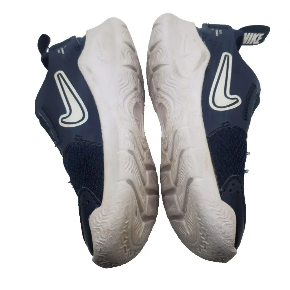 Nike Flex Runner 3 PS Navy White Kids Preschool Sz.10C Running Shoes FN1449-403